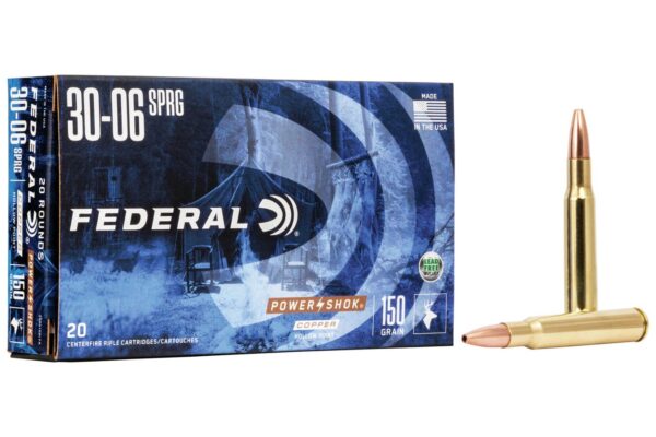 30-06 Springfield 150 gr Copper HP Power-Shok 20/Box