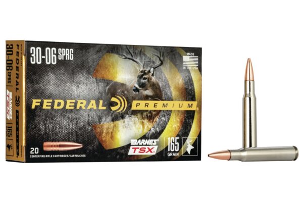 30-06 Springfield 165 gr Barnes TSX Hollow Point 20/Box