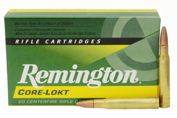 30-06 Springfield 165 gr Core-Lokt PSP 20/Box