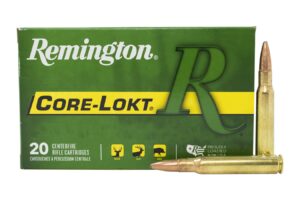 30-06 Springfield 165 gr Core-Lokt Tipped 20/Box