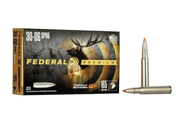 30-06 Springfield 165 gr Trophy Bonded Tip Vital-Shok 20/Box