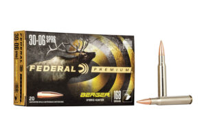 30-06 Springfield 168 gr Berger Hybrid Hunter 20/Box