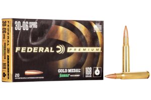 30-06 Springfield 168 gr Sierra MatchKing BTHP Gold Medal 20/Box