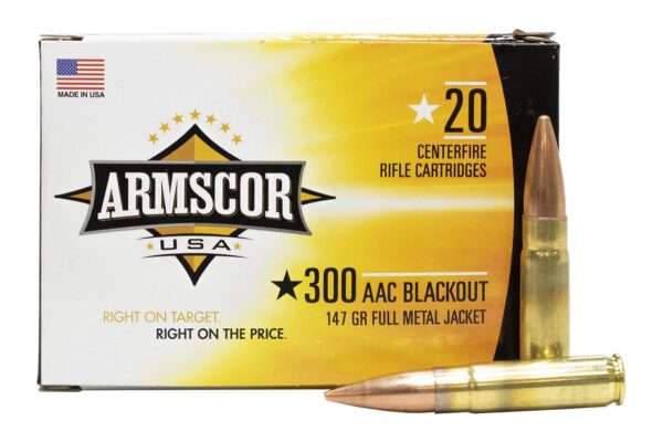 300 Blackout 147 gr FMJ 20/Box