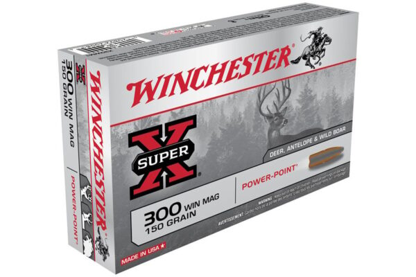 300 Win Mag 150 gr Power Point Super X 20/Box