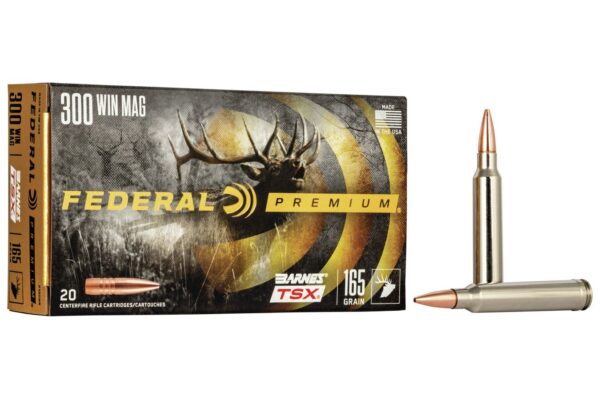 300 WIN MAG 165 gr Barnes TSX Hollow Point 20/Box