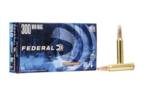 300 Win Mag 180 gr Power-Shok Copper HP 20/Box