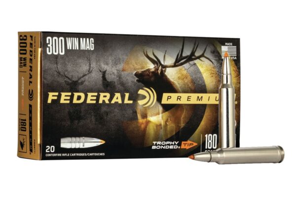 300 Win Mag 180 gr Trophy Bonded Tip Vital-Shok 20/Box