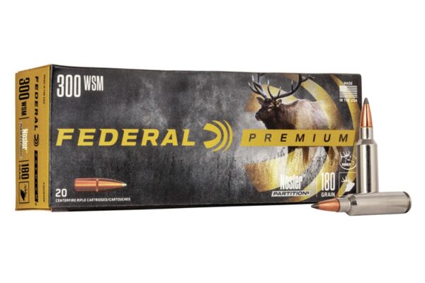 300 WSM 180 gr Nosler Partition 20/Box