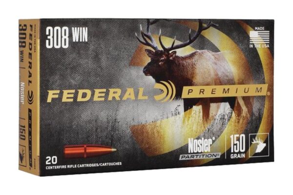 308 Win 150 gr Nosler Partition Vital-Shok 20/Box