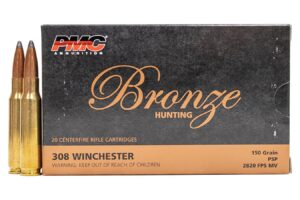 308 Win 150 gr Pointed Soft Point Bronze 20/Box