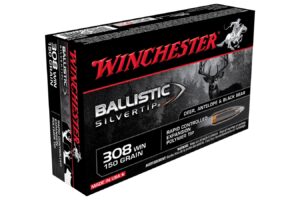 308 Win 150 gr Polymer Tipped Ballistic Silvertip 20/Box