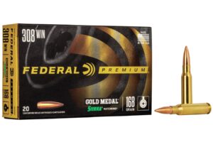 308 Win 168 gr Sierra MatchKing BTHP 20/Box