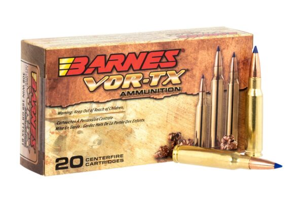 308 WIn 168 Gr Tipped TSX Boat-Tail VOR-TX 20/Box