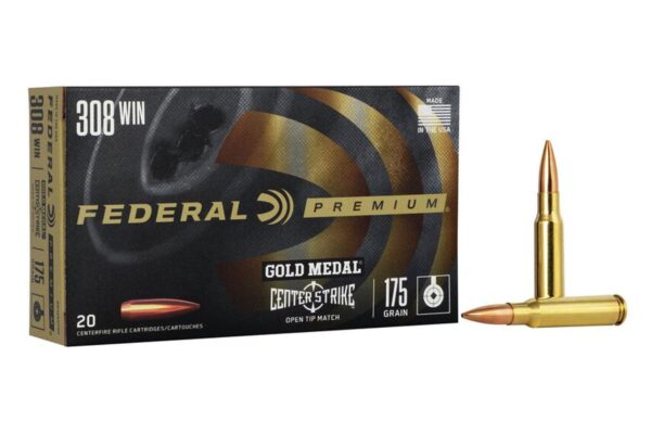 308 Win 175 gr OTM Gold Medal Centerstrike 20/Box