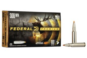 308 Win. 180 gr Trophy Bonded Tip Vital-Shok 20/Box
