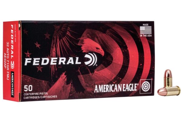 32 Auto 71 gr FMJ American Eagle 50/Box