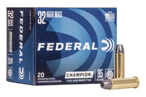 32 H&R Magnum 95 gr Lead Semi-Wadcutter Champion 20/Box