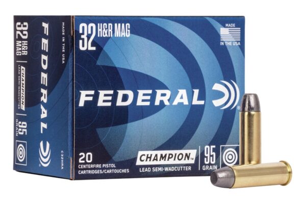 32 H&R Magnum 95 gr Lead Semi-Wadcutter Champion 20/Box