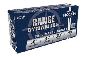 32 SW Long 97 gr FMJ Range Dynamics 50/Box