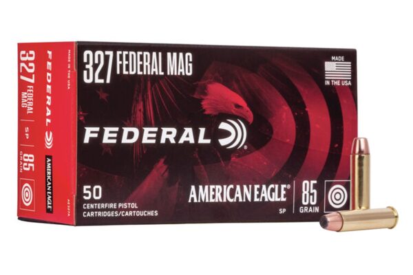 327 Federal Magnum 85 gr Jacketed Soft Point American Eagle 50/Box