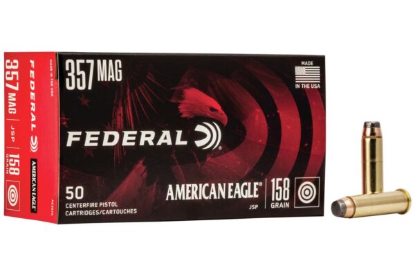 357 Mag 158 gr Jacketed Soft Point 50/Box
