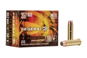 357 Magnum 158 gr Fusion 20/Box