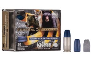 357 Magnum 180gr Solid Core Syntech Ammo 20/Box