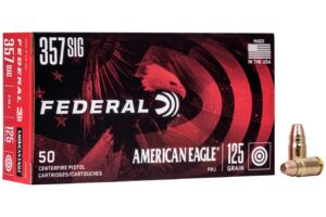 357 Sig 125 gr Full Metal Jacket American Eagle 50/Box