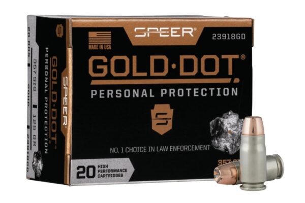 357 Sig 125 gr Gold Dot Personal Protection Hollow Point 20/Box