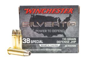 38 Special 110 gr Jacketed Hollow Point Silvertip 20/Box