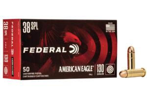 38 Special 130 gr Full Metal Jacket American Eagle 50/Box
