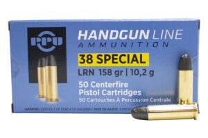 38 Special 158 gr LRN 50/Box