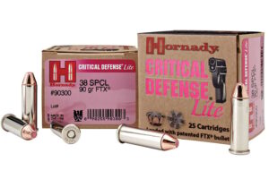 38 Special 90 gr FTX Critical Defense Lite 25/Box
