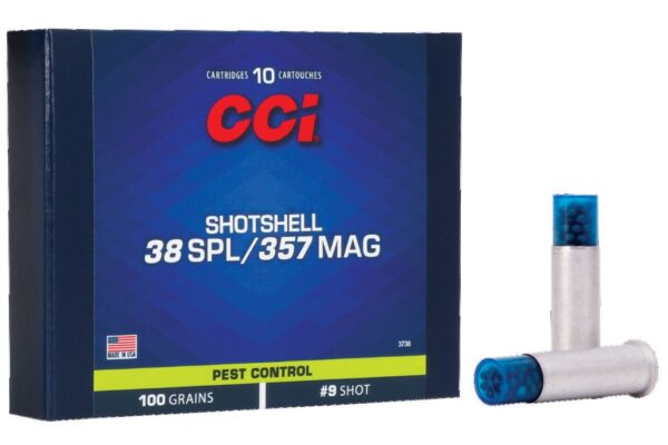 38 Spl/357 Mag 100 gr #9 Shotshell 10/Box