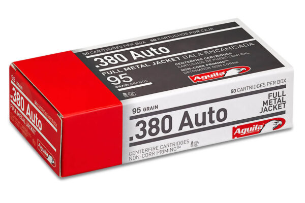 380 ACP 95 gr FMJ 50/Box