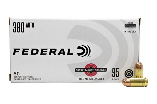 380 ACP 95 gr FMJ Target 50/Box