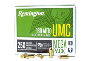 380 Auto 95 Gr FMJ UMC Mega Pack 250/Box