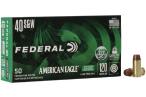 40 S&W 120 gr Lead Free IRT American Eagle 50/Box
