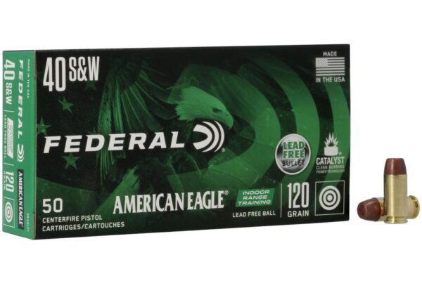 40 S&W 120 gr Lead Free IRT American Eagle 50/Box