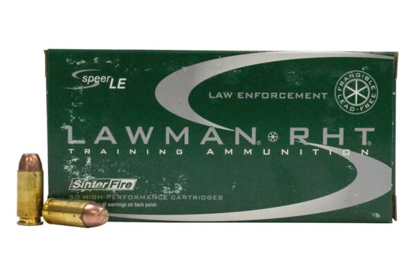40 S&W 125 gr Frangible TMJ Lawman RHT Police Trade Ammo 50/Box