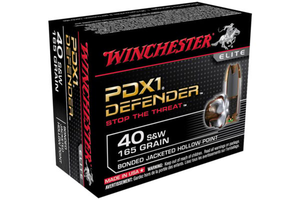 40 S&W 165 gr Bonded JHP PDX1 Defender 20/Box