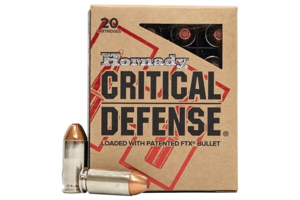 40 S&W 165 gr Critical Defense 20/Box