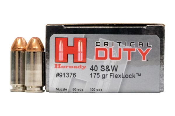 40 S&W 175 gr FlexLock Critical Duty 20/Box