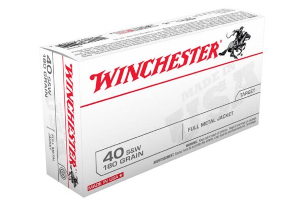 40 S&W 180 gr FMJ 50/Box