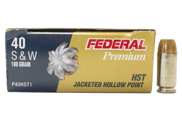 40 S&W 180 gr HST Tactical Trade Ammo 50/Box