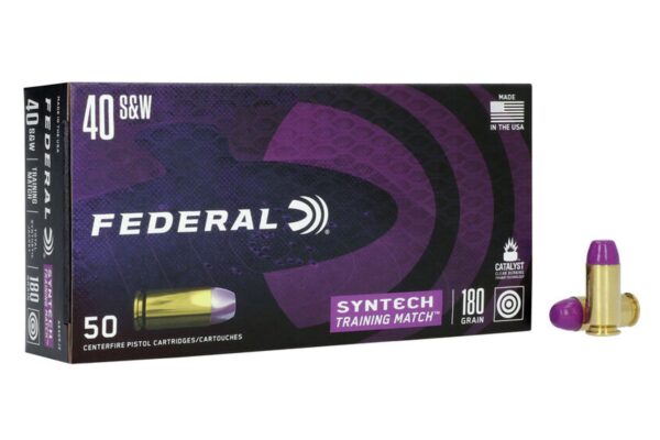 40 S&W 180 gr Syntech Training Match 50/Box