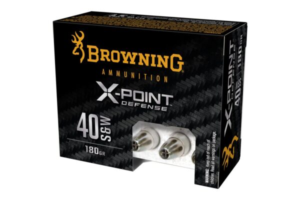 40 S&W 180 gr X-Point Defense 20/Box