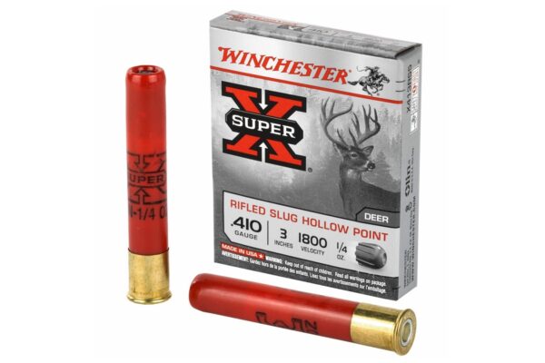 410 Ga 3 in 1/4 oz Rifled Super X 5/Box