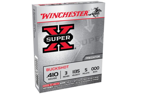 410 Ga 3 in 5 oz 000 Super X 5/Box